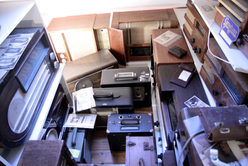 Sammlung alter Radios von Jörg Chowanetz